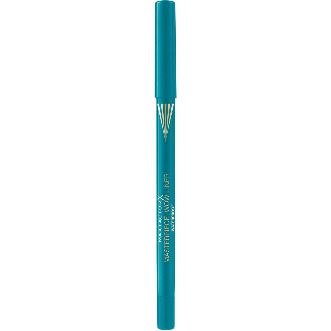 Max Factor Eyeliner Pencil Masterpiece Wow Liner, 520 Pretty Turquoise, Silmänrajaus: eyeliner