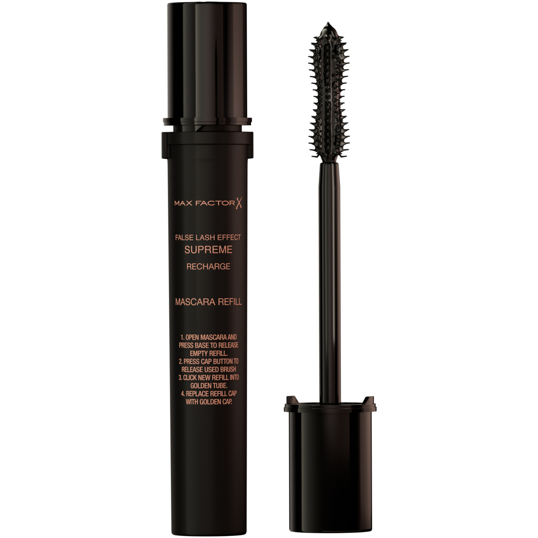 Max Factor False Lash Effect Mascara Supreme Recharge, 001 Black, 9ml Refill