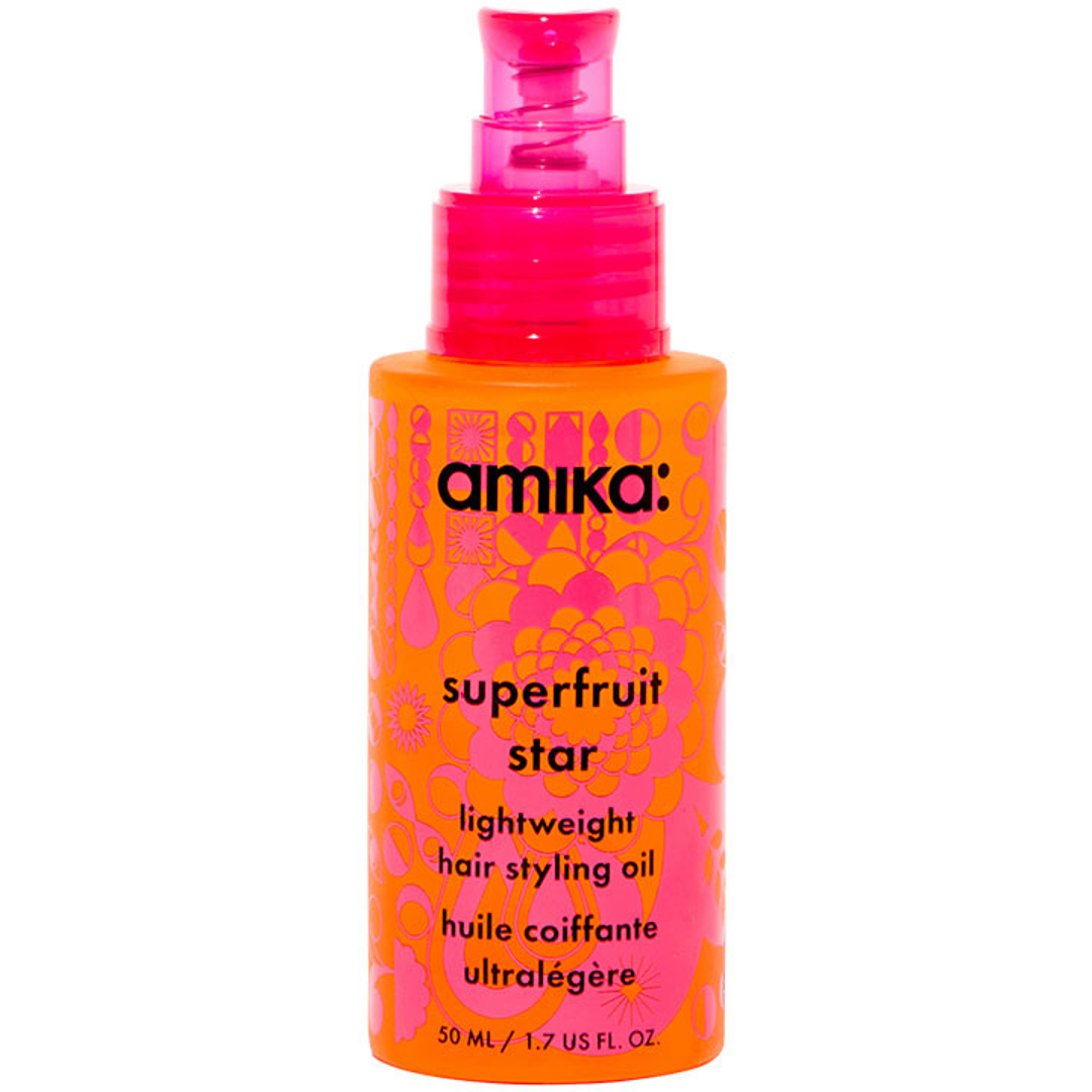 Amika Superfruit Star Lightweight Hair Styling Oil, 50ml, Hiusöljy