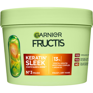 Fructis Keratin Sleek Hair Mask, 370ml