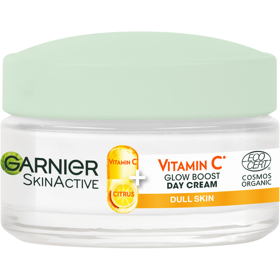 Garnier SkinActive Vitamin C* Glow Boost Day Cream, 50ml Ansiktskräm / Dagkräm