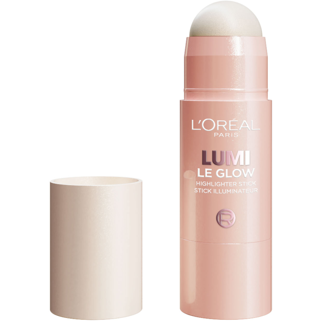 L'Oréal Paris Lumi Le Glow Highlighter Stick, 630 Glowy Cream Chic