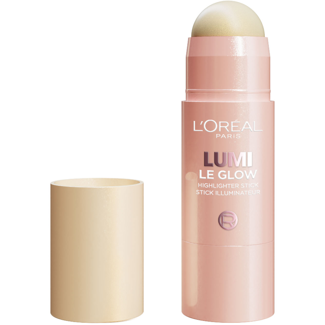 L'Oréal Paris Lumi Le Glow Highlighter Stick, 635 Glowy Golden Couture