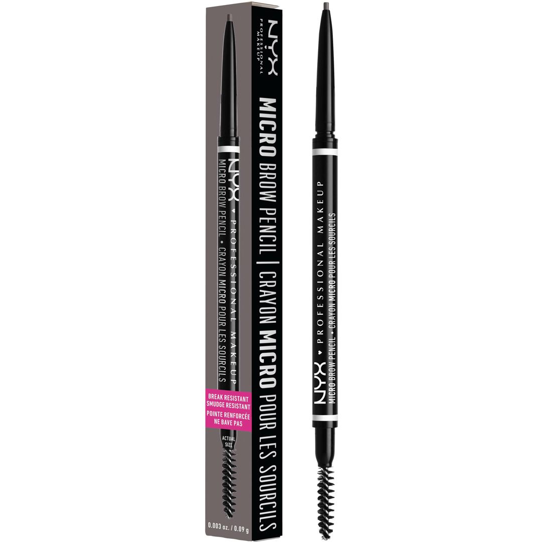 NYX Micro Brow Pencil, Grey ögonbrynspenna