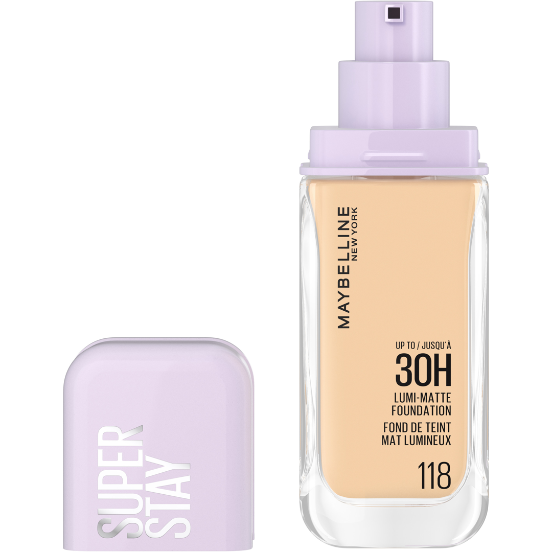 Maybelline Super Stay Lumi-Matte Foundation, 118 foundation