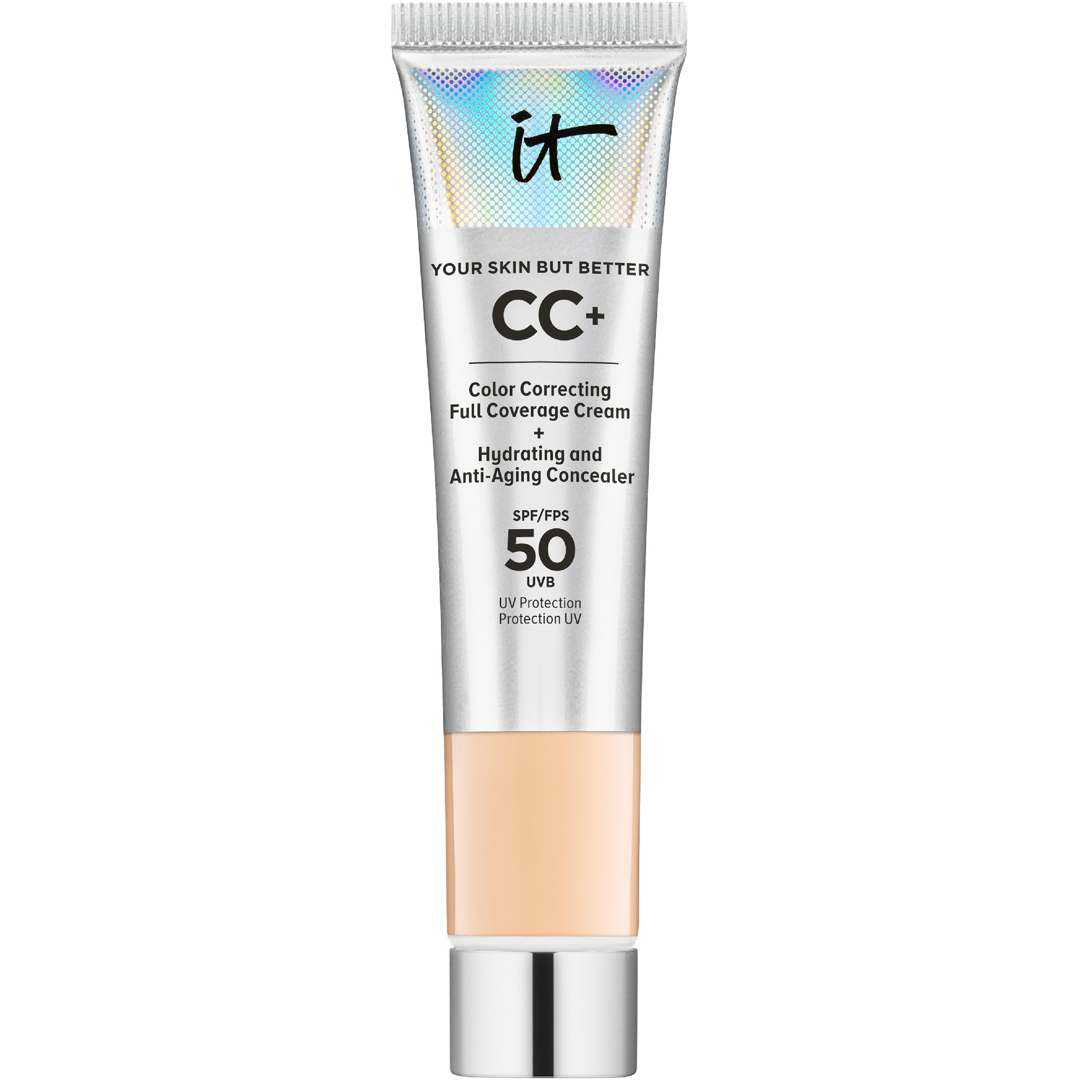 IT Cosmetics Your Skin But Better CC+ Cream SPF50 Travel Size, Medium