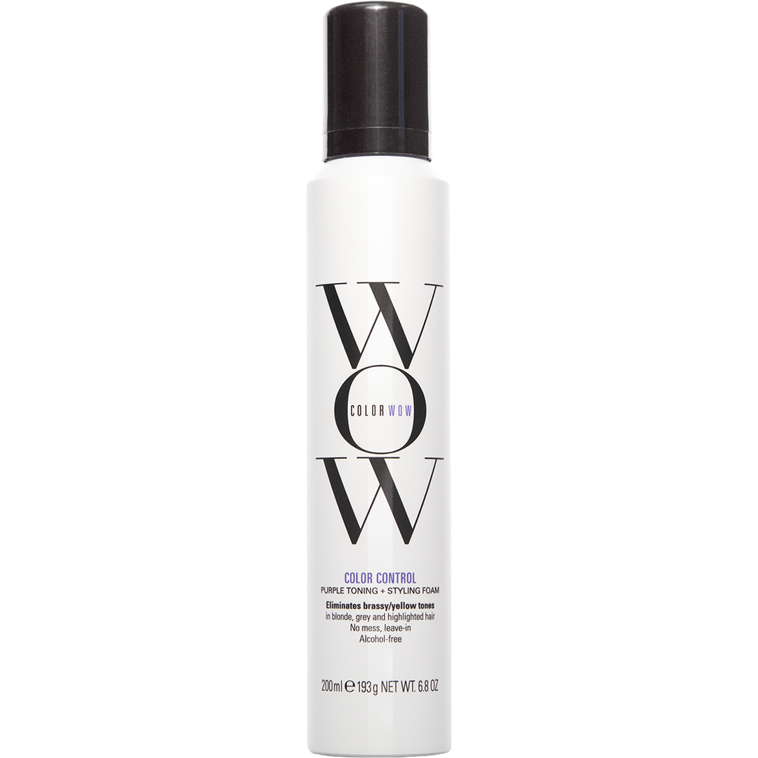 Color Wow Color Control Purple Toning and Styling Foam, 200ml