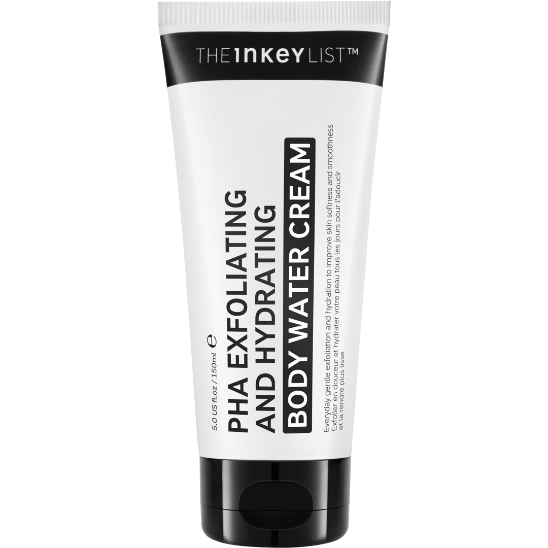 The INKEY List PHA Exfoliating and Hydrating Body Water Cream, 150ml