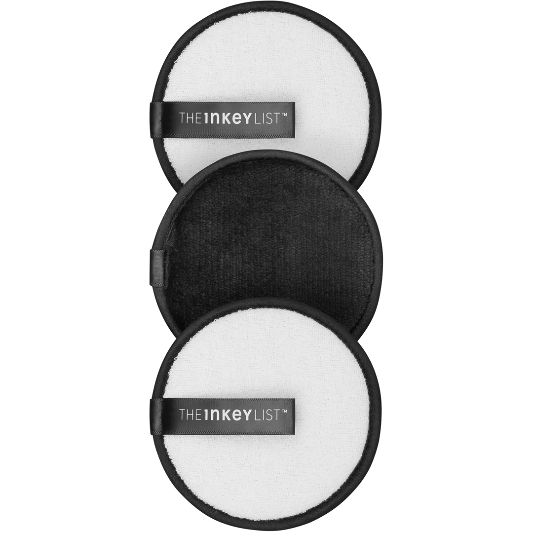 The INKEY List Reusable Cleansing Pads, 3-Pack cleanser