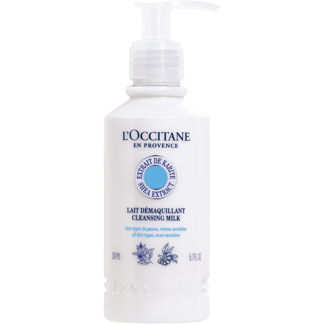 L'Occitane Shea Cleansing Milk, 200ml cleanser