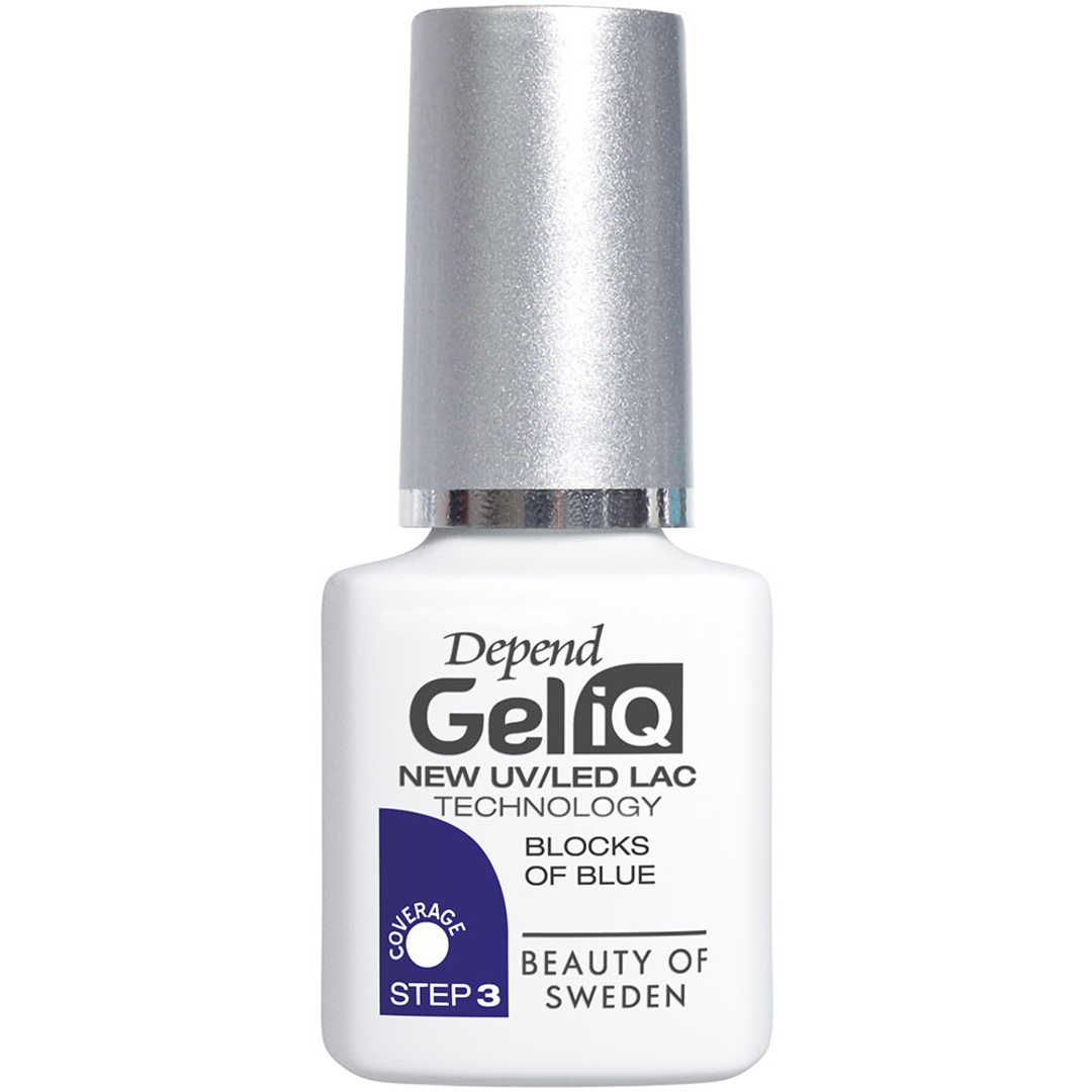 Depend Gel iQ, Blocks of Blue