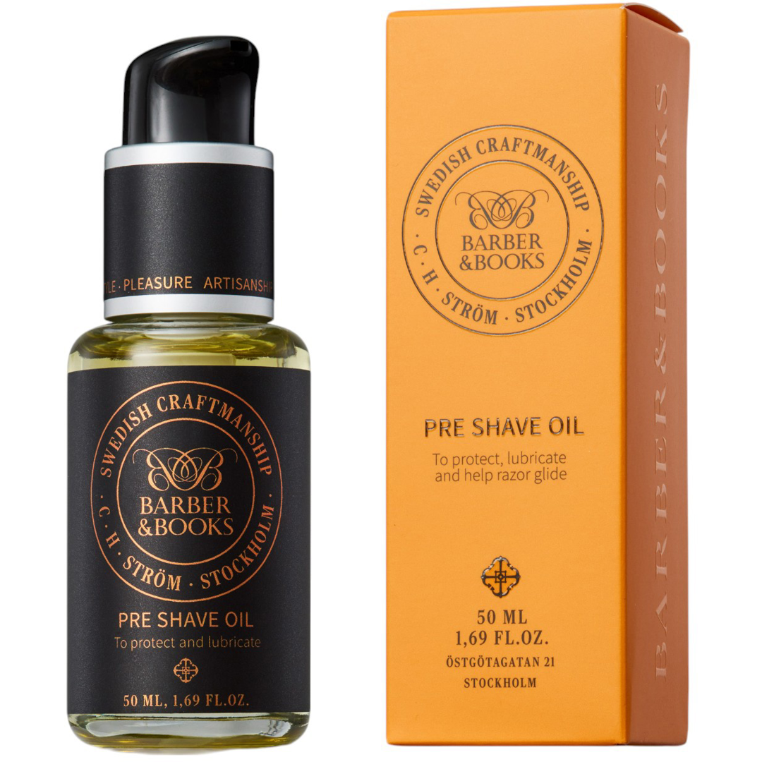 Barber & Books Pre Shave Oil, 50ml