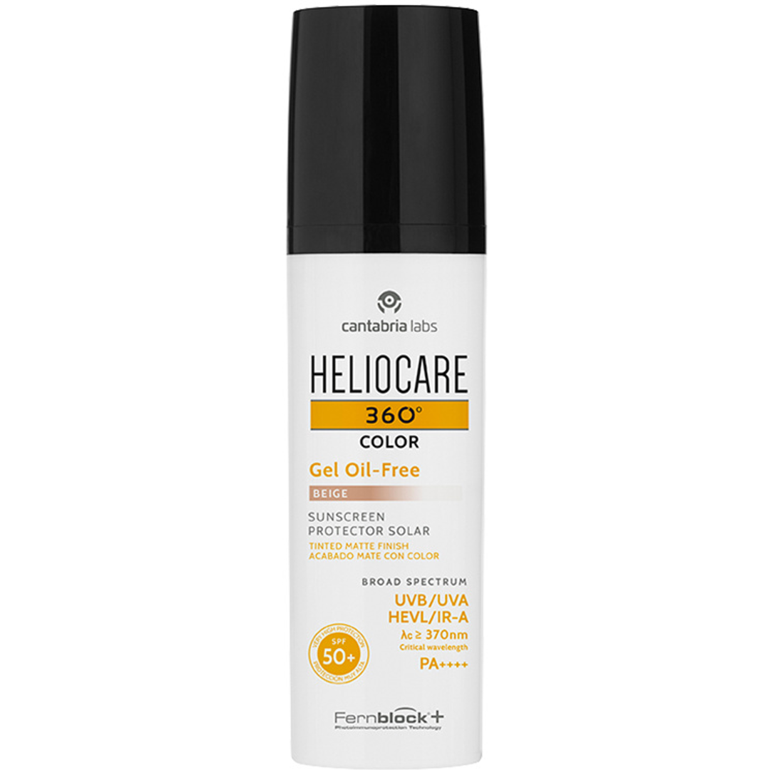 Heliocare Gel Oil-Free Color SPF50, 50ml, Beige, Päivävoide