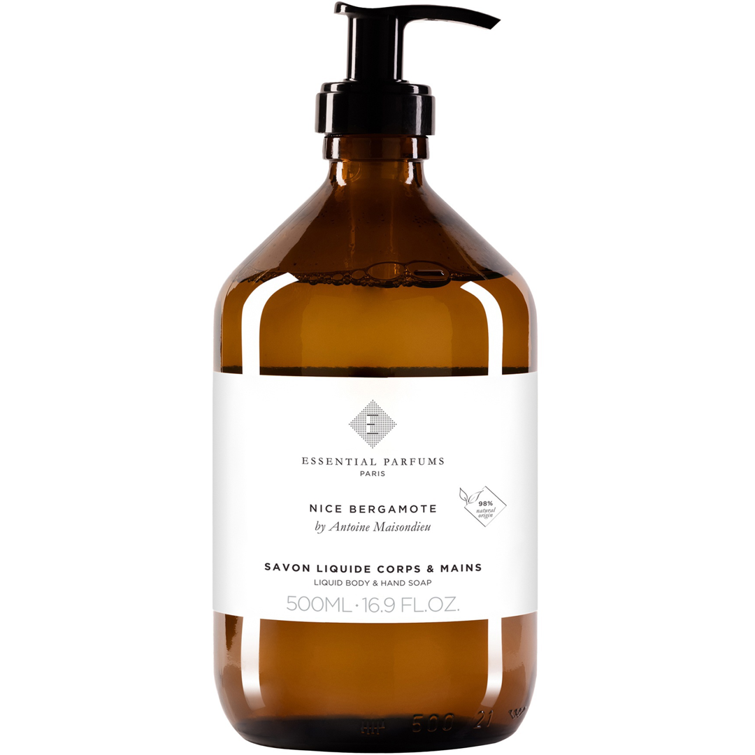 Essential Parfums Nice Bergamote Hand and Body Soap, 500ml