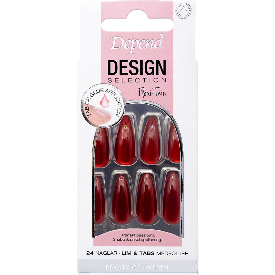 Depend Design Selection, Ruby Red Almond, Irtokynnet