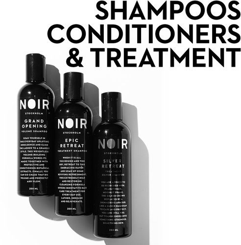 Shampoo, Conditioner & Treatment