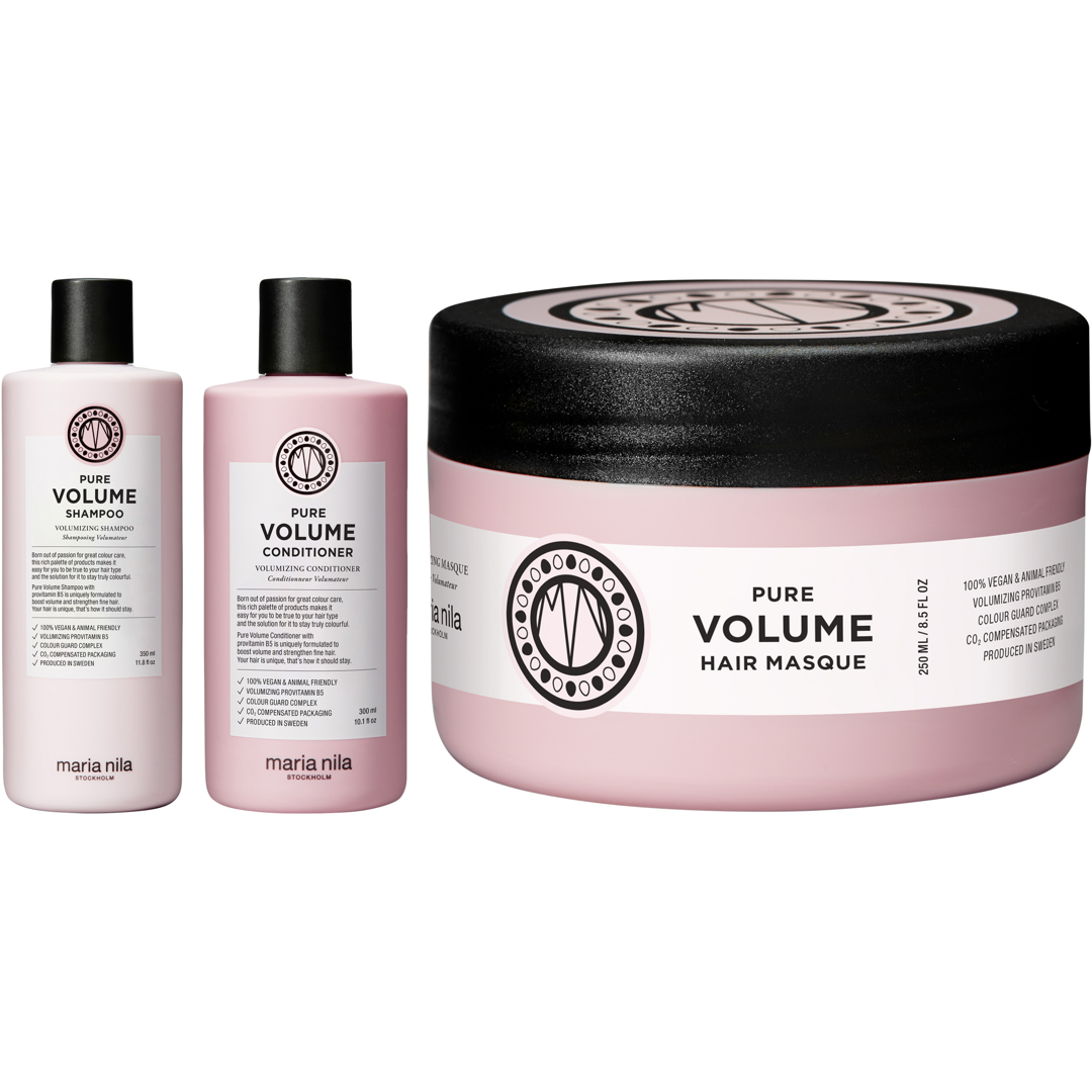 Maria Nila Pure Volume Trio, 350+300+250ml