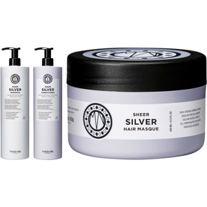 Sheer Silver Trio Big Size, 1000+1000+250ml