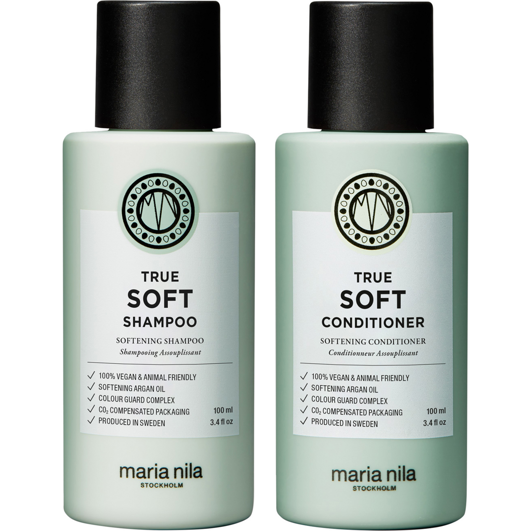 Maria Nila True Soft Duo Travel, 100+100ml