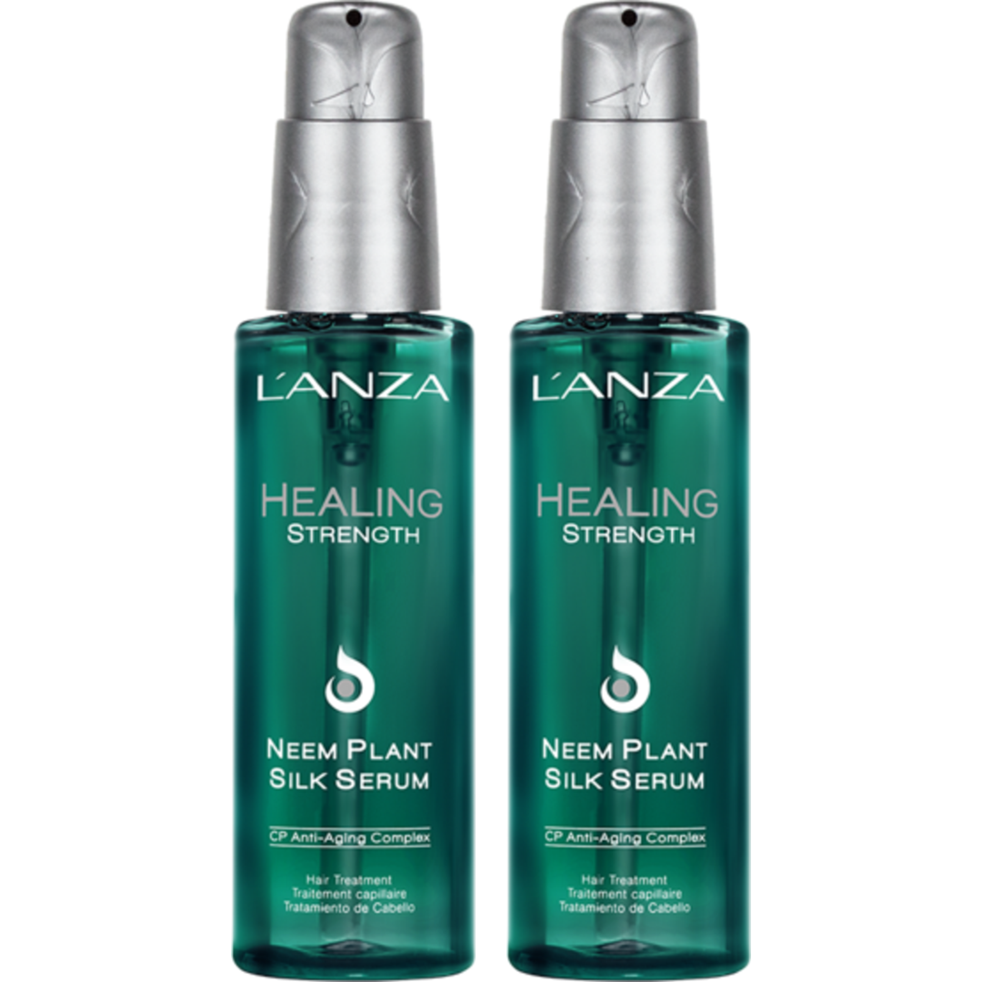 LANZA Healing Strenth Neem Plan Silk Serum Duo, 2x100ml hårprodukter