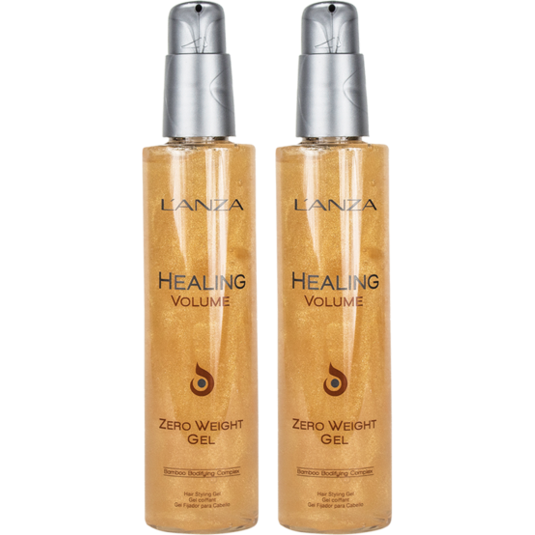 LANZA Healing Volume Zero Weight Gel Duo, 2x200ml hårprodukter