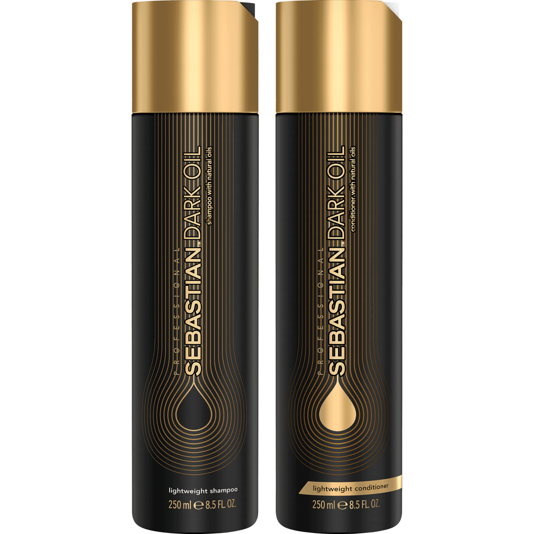 Sebastian Dark Oil Lightweight Shampoo 250ml + Conditioner 250ml balsam hårolja