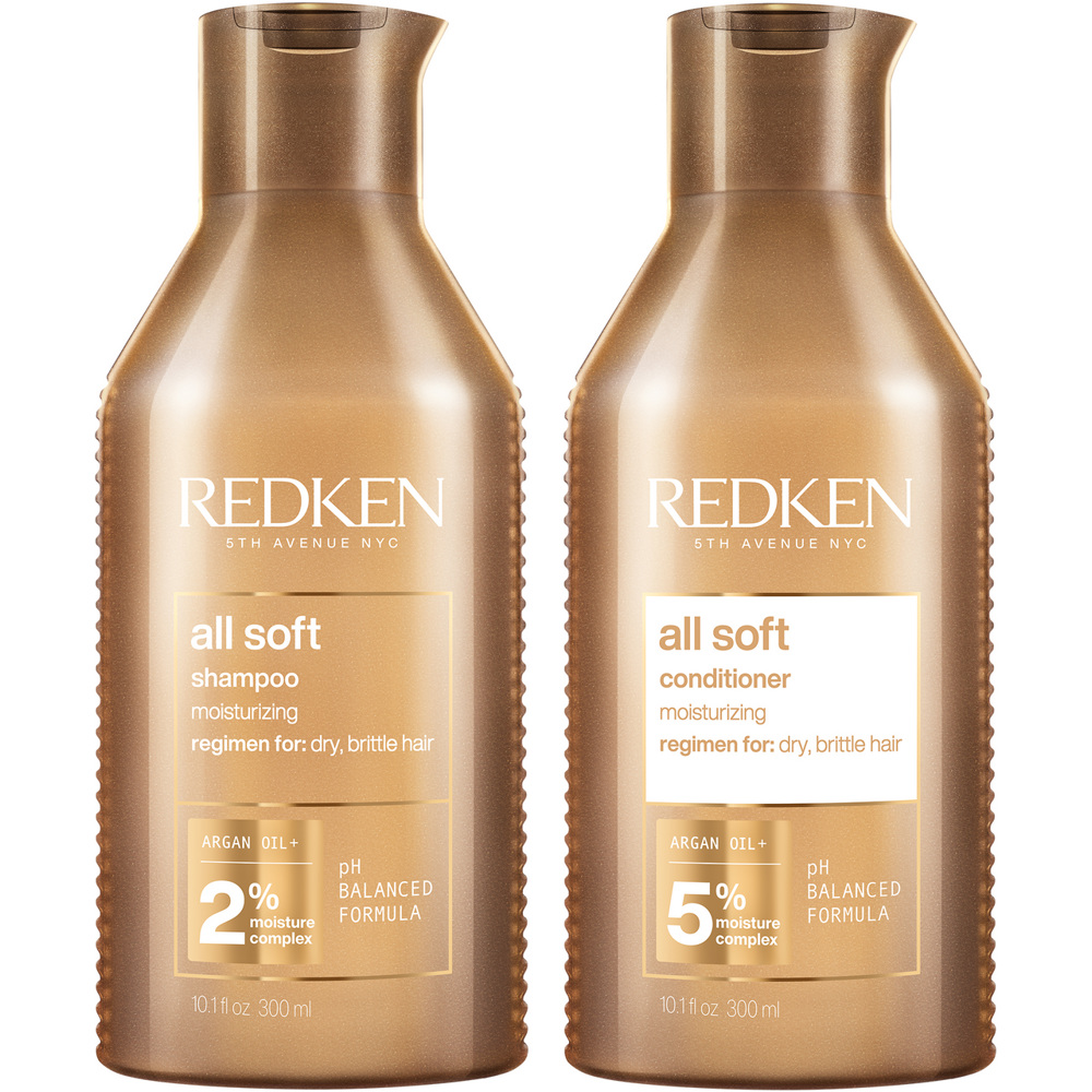 All Soft Shampoo 300ml + Conditioner 300ml