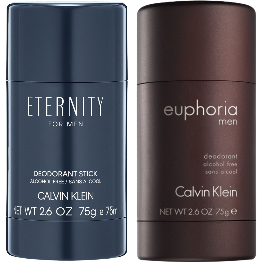 Calvin Klein Euphoria Men Deostick 75g + Eternity for Men Deostick 75g