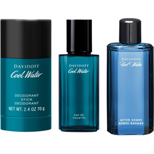 Cool Water Man After Shave Splash 75ml + Man Deostick 70g + Man EdT 40ml