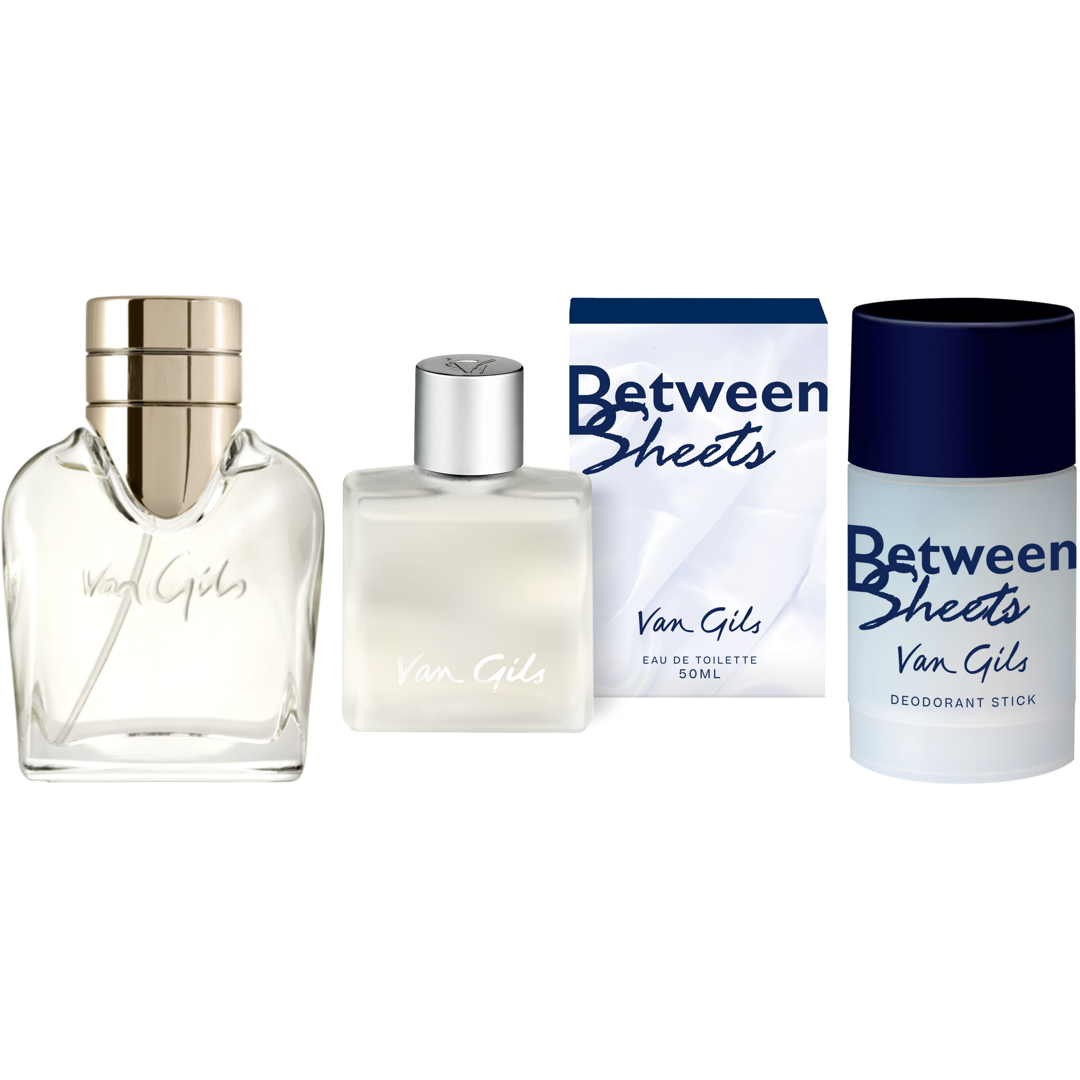 Van Gils Between Sheets EdT 50ml + Deostick 75ml + Basic Instinct EdT 40ml parfym deodorant
