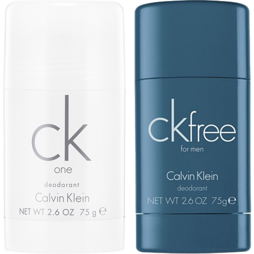 CK Free Deostick 75ml + One Deostick 75g