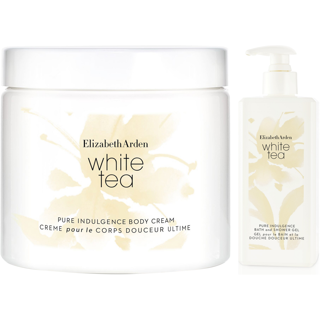 Elizabeth Arden White Tea Shower Gel 400ml + Tea Body Cream 400ml Kroppslotion, Hudlotion & Bodylotion Shower gel - duschgel - duschcreme