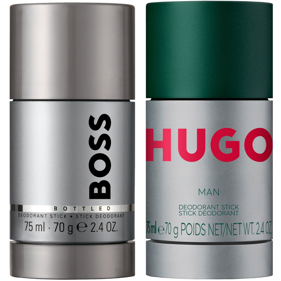 Hugo Man Deostick 75ml/g + Boss Bottled Deostick 75ml/g deodorant