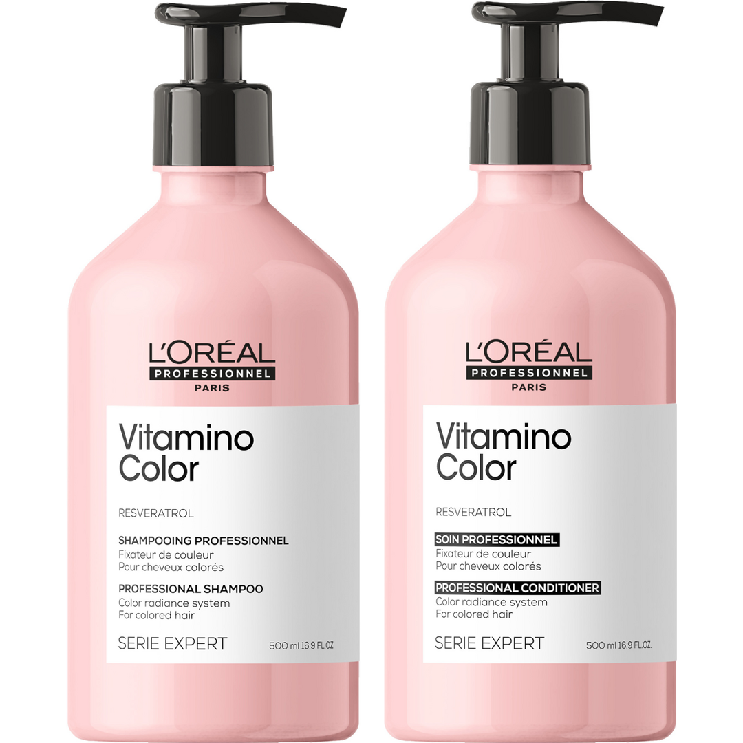 L'Oréal Professionnel Resveratrol Vitamino Color Shampoo 500ml + Conditioner 500ml